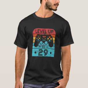 Retro-Geburtstags-Videospiel 29 Jahre alter Gamer- T-Shirt