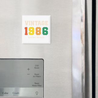 Retro-Geburtstagsdesign in limitierter Auflage von Magnet