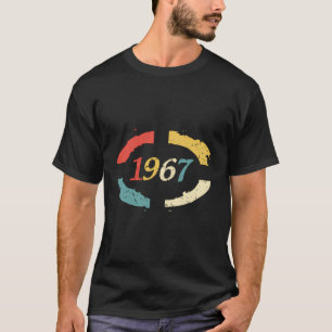 Retro Geburtstagsgeschenk Vintag Geboren 1967 T-Shirt