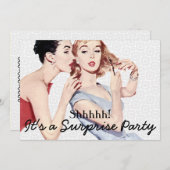 Retro-Geburtstagsparty der 50er Jahre Einladung (Vorne/Hinten)