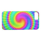 Retro Gefärbte Krawatte Hippie Psychedelic Case-Mate iPhone Hülle (Rückseite (Horizontal))