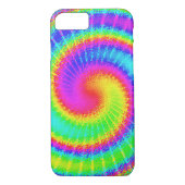 Retro Gefärbte Krawatte Hippie Psychedelic Case-Mate iPhone Hülle (Rückseite)