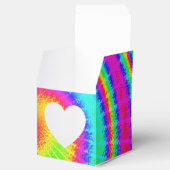 Retro Gefärbte Krawatte Hippie Psychedelic Geschenkschachtel (Geöffnet)