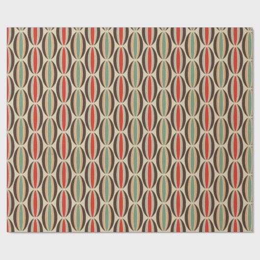 Retro Gefühl Geschenk-Verpackung Geschenkpapier (Flach)