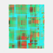 Retro-Gefühl in der Stadt Fleecedecke (Vorderseite)