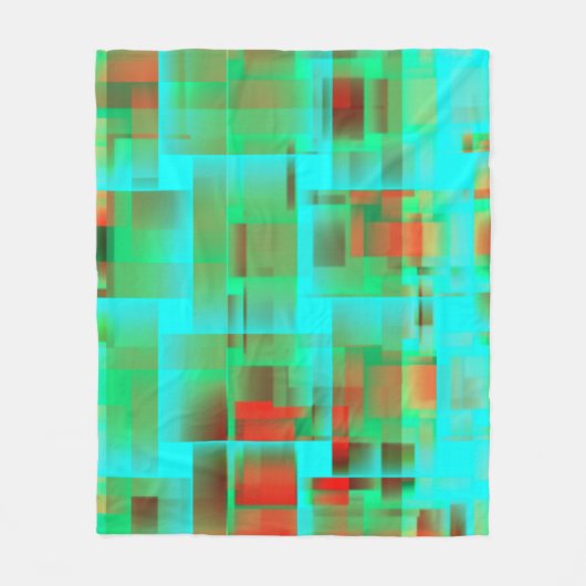 Retro-Gefühl in der Stadt Fleecedecke (Vorderseite)