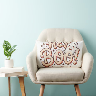 Retro-Geist "Hey Boo!" Lendenkissen