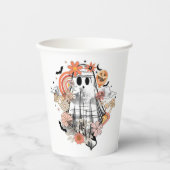 Retro-Geist Pappbecher (Vorderseite)