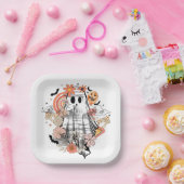 Retro-Geist Pappteller (Party)