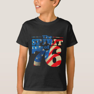 Retro Geist vom 76. 4. Juli Shirt