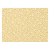 Retro-Gelb oder ein beliebiges Farbtelephonmuster Tischdecke (Vorderseite (Horizontal))