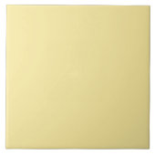 Retro Gelbe Keramik Tile. Fliese (Vorderseite)