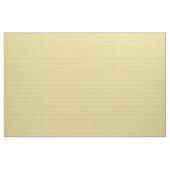Retro Gelbes Blumengartenmuster Stoff (Yard (91,4 cm))