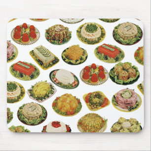 Retro-Gelee-Salate-Mauspad Mousepad