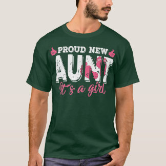 Retro Gender Reveal Proud New Tunt Es ist ein Mädc T-Shirt