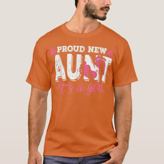 Retro Gender Reveal Proud New Tunt Es ist ein Mädc T-Shirt