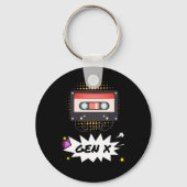 Retro Generation X 90er Schlüsselanhänger (Vorderseite)