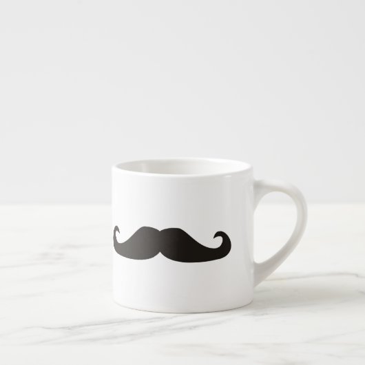 Retro gentelman Schnurrbart-Hipster Espresso-Tasse Espressotasse (Rechts)