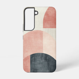 Retro Geo Curve Phone Case Samsung Galaxy Hülle