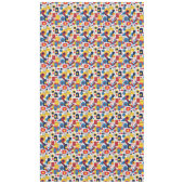 Retro Geometric Abstrakt Pat#10 Navy Red ID1067 Tischdecke (Vorderseite)