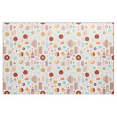 Retro Geometric Abstrakt Pat#5 Brick Gold ID1067 Stoff (Fat Quarter (45,7 x 55,9 cm))