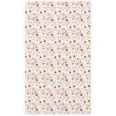 Retro Geometric Abstrakt Pat#5 Brick Gold ID1067 Tischdecke (Vorderseite)