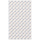 Retro Geometric Abstrakt Pat#6 Navy Rose ID1067 Tischdecke (Vorderseite)