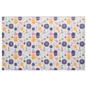 Retro Geometric Abstrakt Pat#7 Indigonummer 1067 Stoff (Fat Quarter (45,7 x 55,9 cm))