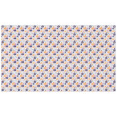 Retro Geometric Abstrakt Pat#7 Indigonummer 1067 Tischdecke (Vorderseite (Horizontal))