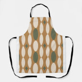 Retro Geometric Apron Schürze (Vorderseite)