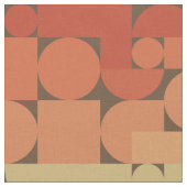 Retro Geometric Art 70er Style Stoff (Nahaufnahme)