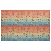 Retro Geometric Art 70er Style Stoff (Fat Quarter (45,7 x 55,9 cm))