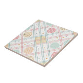 Retro Geometric Circle | Mid-Century Abstract (2) Fliese (Seite)