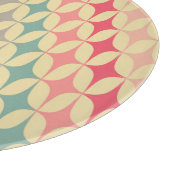 Retro Geometric: Diagonal Vintag Pattern. Schneidebrett (Ecke)