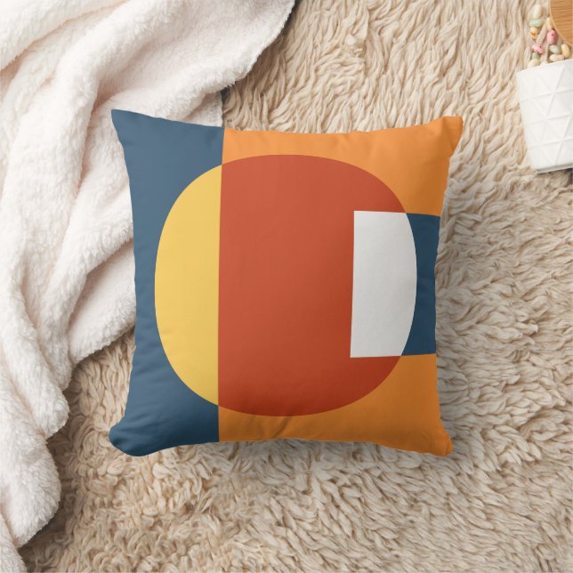 Retro Geometric Kissen (Decke)