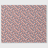 Retro Geometric: Modernes Vintages Mosaik. Geschenkpapier (Flach)