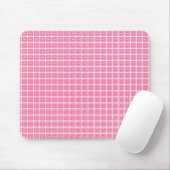 Retro Geometric Mousepad, rosa Mousepad (Mit Mouse)