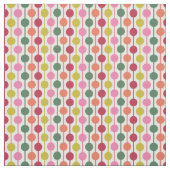 Retro Geometric Print 1970er Gemusterte Weihnachte Stoff (Muster)