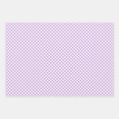 Retro Geometric Scandi Diamonds Blue & Green Geschenkpapier Set (Vorderseite 2)