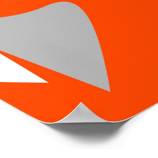 Retro geometric shapes with seamless patternabstra poster (Ecke)