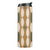 Retro Geometric Thermal Tumbler Thermosbecher (Nach links gedreht)