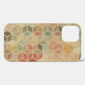 Retro-Geometrie: Nahtloses Design Case-Mate iPhone Hülle (Rückseite (Horizontal))