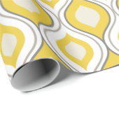 Retro Geometrisch Geschenkpapier (Rolleneckpunkt)