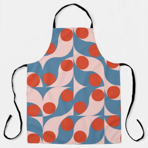 Retro-Geometrisch: Moderne Vintage-Mosaik. Schürze