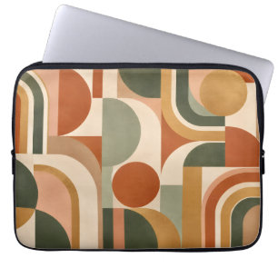 Retro-geometrische Abstraktion Laptopschutzhülle