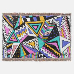 Retro-geometrische Formen: Farbige Vintage. Decke