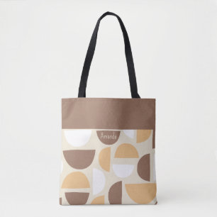 Retro geometrische Muster Totbeutel Tasche