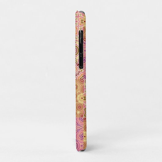 Retro-geometrische Patchwork Case-Mate iPhone Hülle (Hinten/Links)