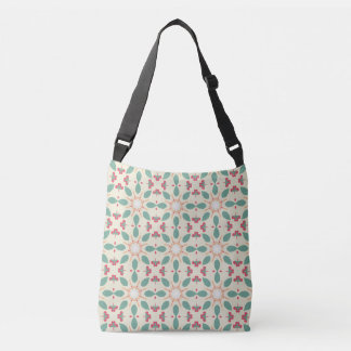Retro geometrisches Boho-Muster Tragetaschen Mit Langen Trägern