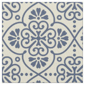 Retro geometrisches dekoratives mit Blumenmuster Stoff (Nahaufnahme)